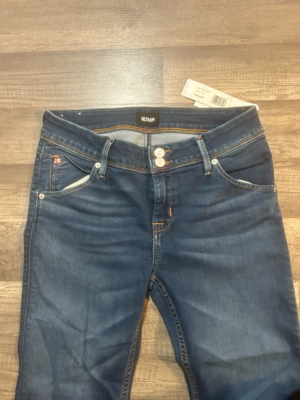 Hudson Jeans Women’s Dark Indigo Skinny Jeans size 29 NWT - Picture 4 of 10